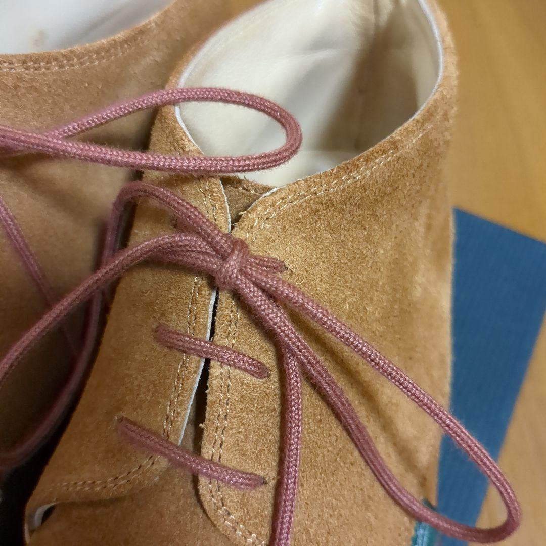 極美品ボーイズマーケット別注パラブーツParaboot/ゲルニー/金茶スエード