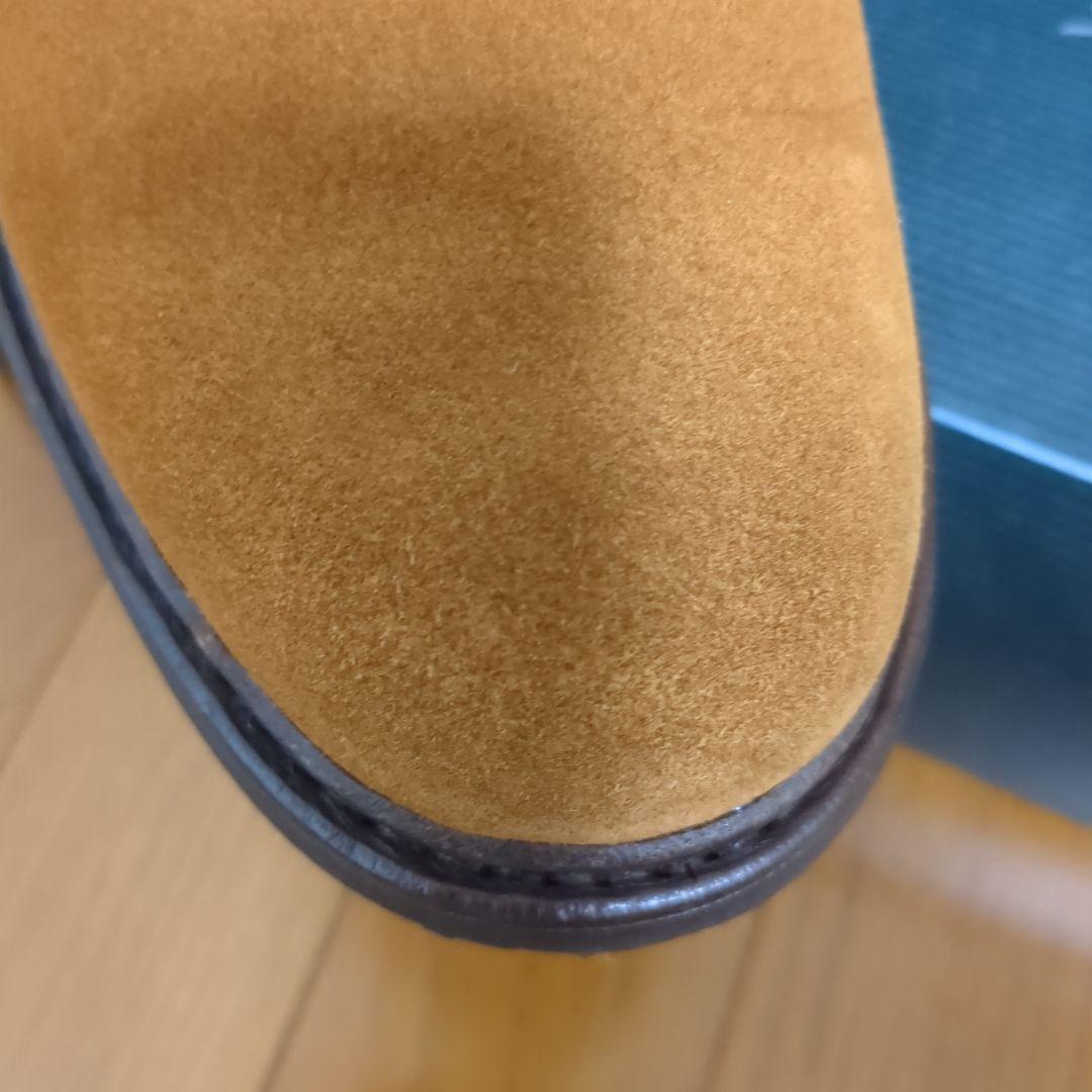 極美品ボーイズマーケット別注パラブーツParaboot/ゲルニー/金茶スエード