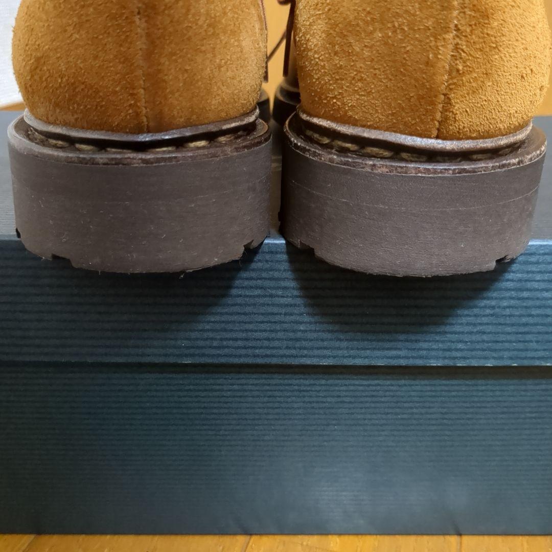 極美品ボーイズマーケット別注パラブーツParaboot/ゲルニー/金茶スエード