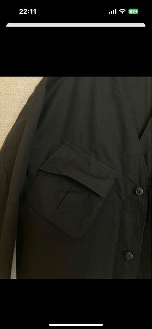 sinオアスロウ orslow ノーカラージャケット