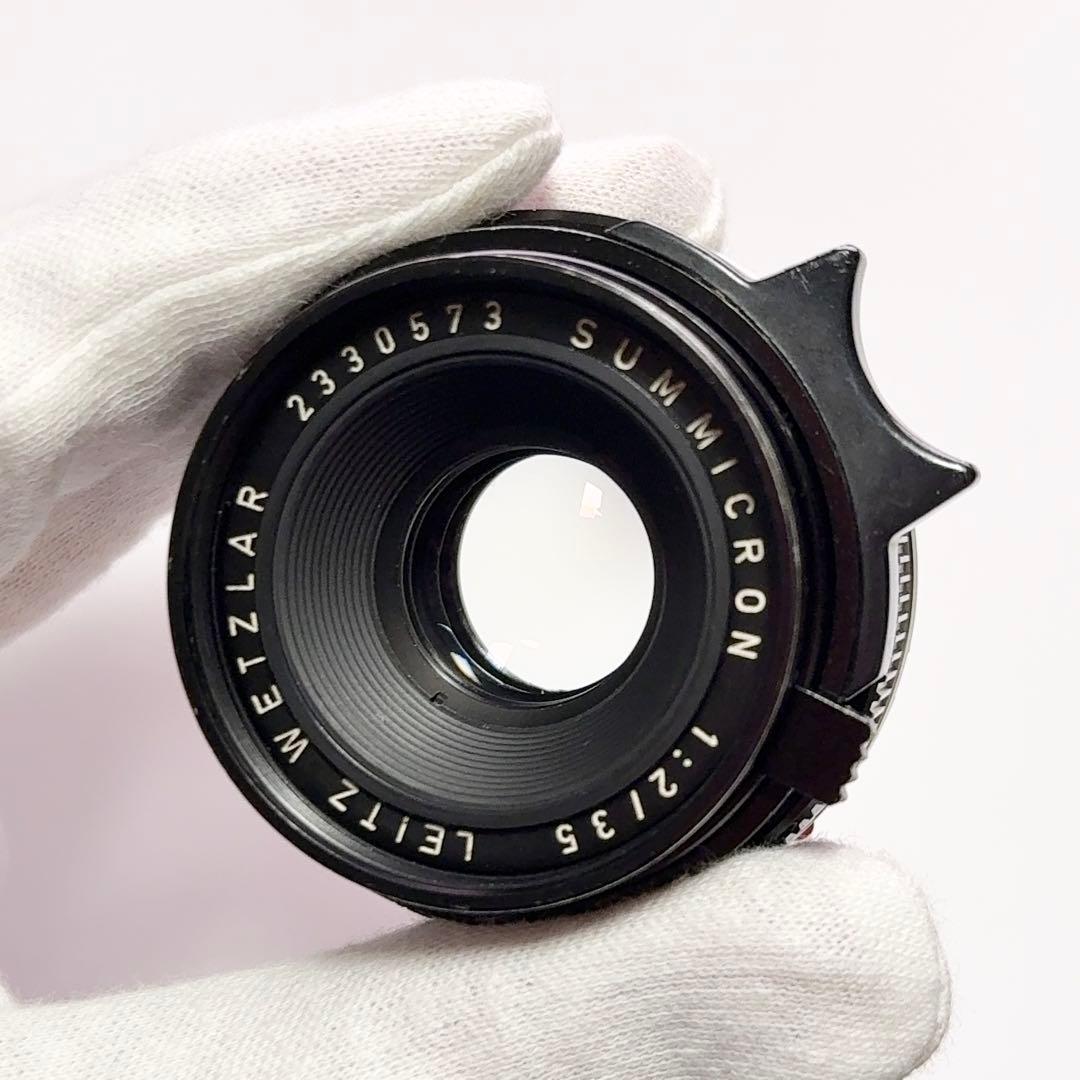 【希少】ツノ付き ズミクロン35mm F2【６枚玉】ドイツ製12504フード付き