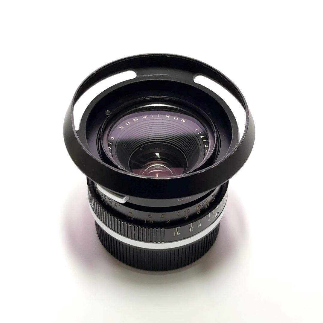 【希少】ツノ付き ズミクロン35mm F2【６枚玉】ドイツ製12504フード付き