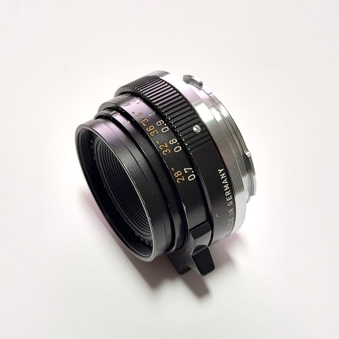 【希少】ツノ付き ズミクロン35mm F2【６枚玉】ドイツ製12504フード付き