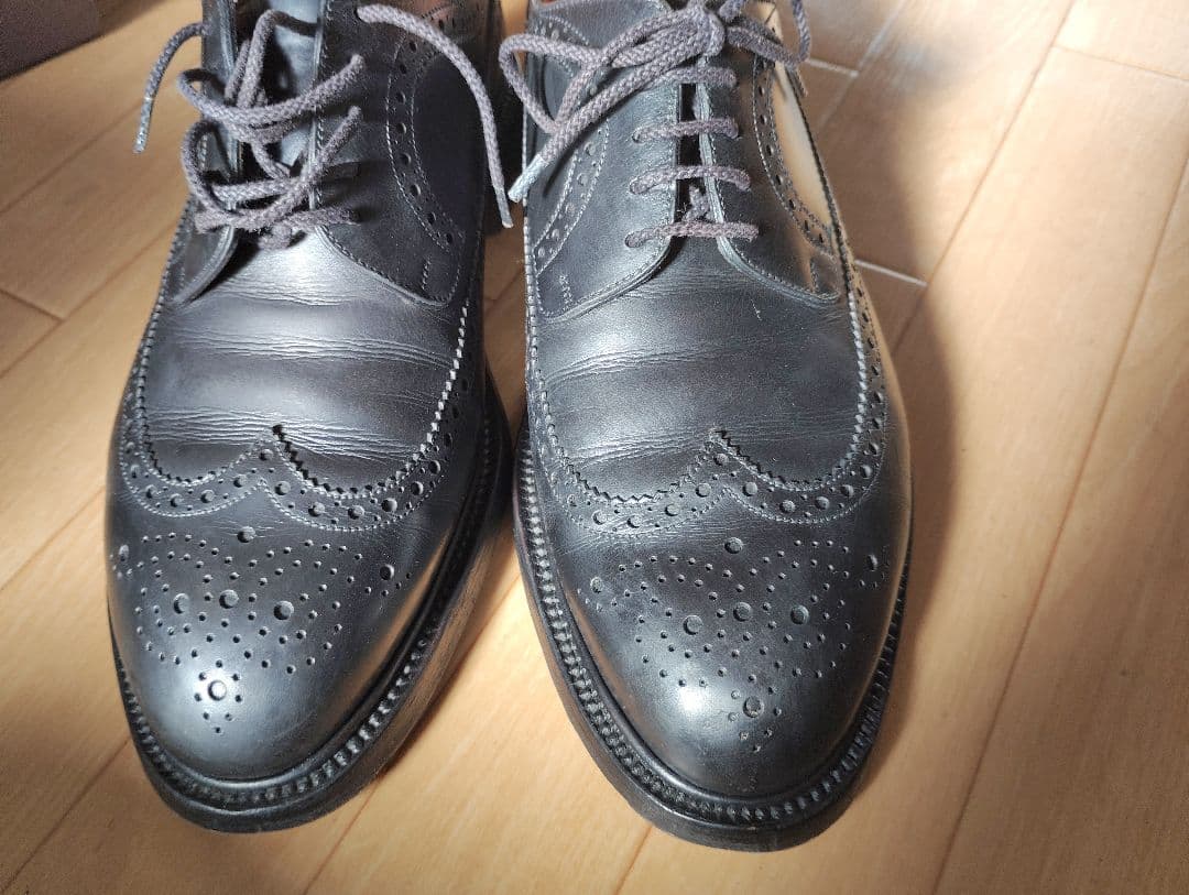 JM Weston 576 7.5E 7ハーフ ロングウイングチップ