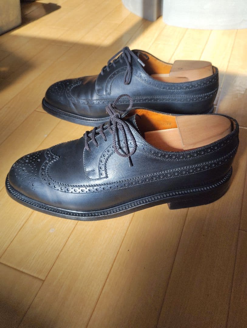 JM Weston 576 7.5E 7ハーフ ロングウイングチップ