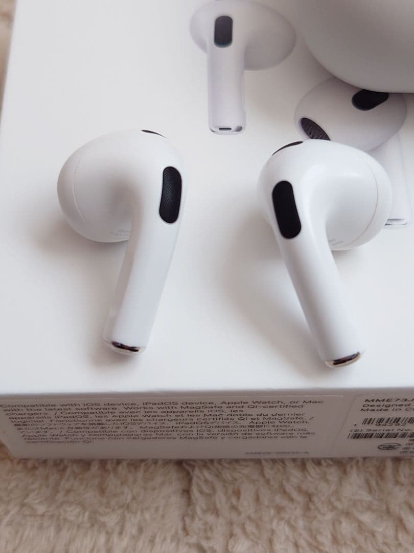 Apple AirPods (3rd) 本体 MME73J/A