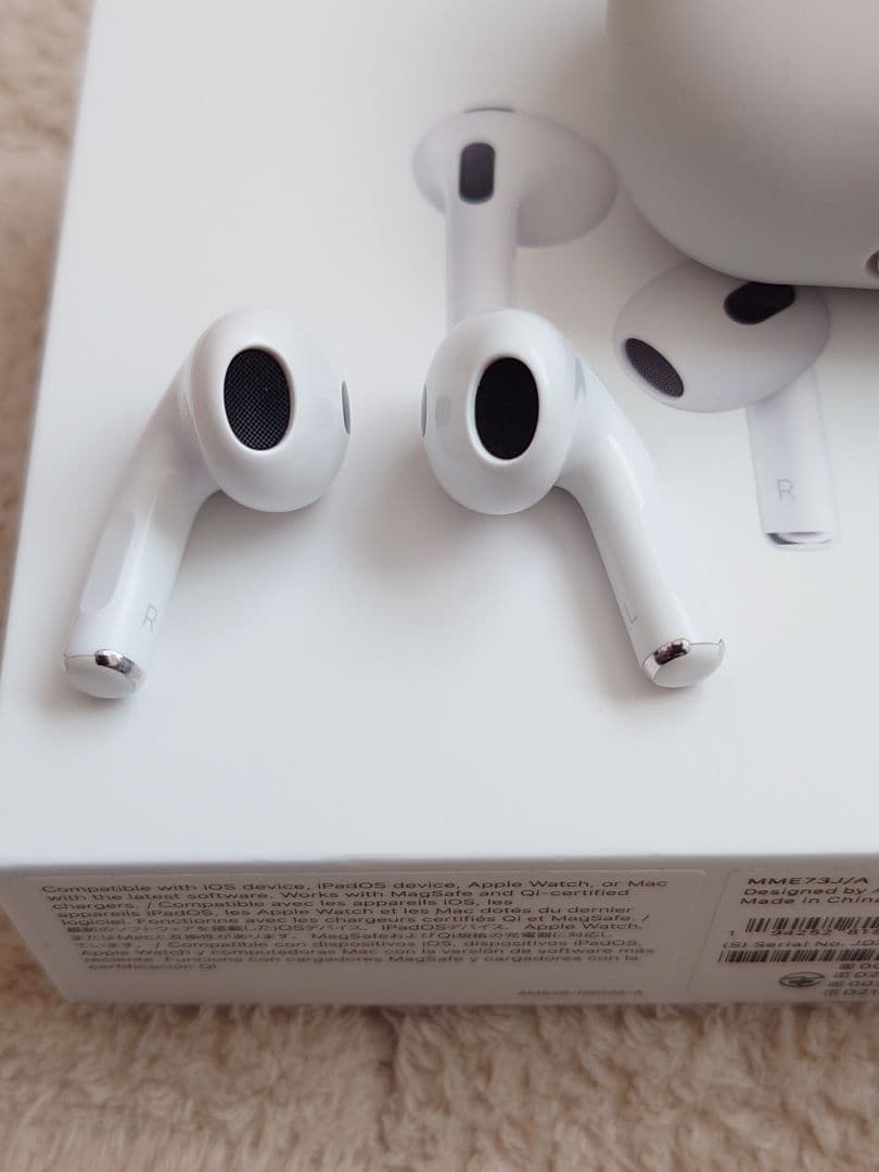 Apple AirPods (3rd) 本体 MME73J/A