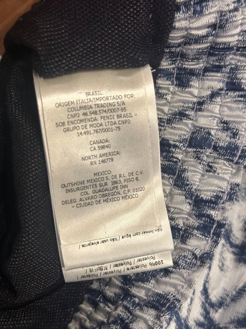 FENDIフェンディメンズ 水着 スイムウェア M