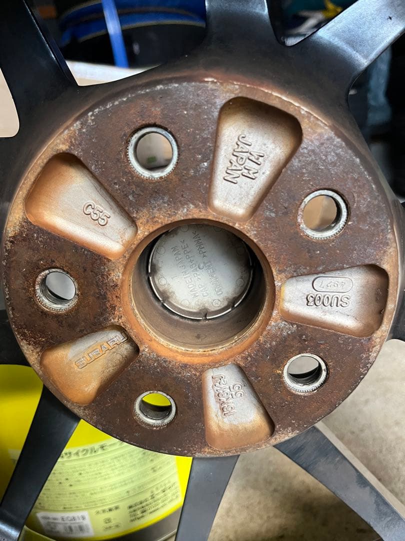 スバル wrx sti vab typeS 純正BBSホイール