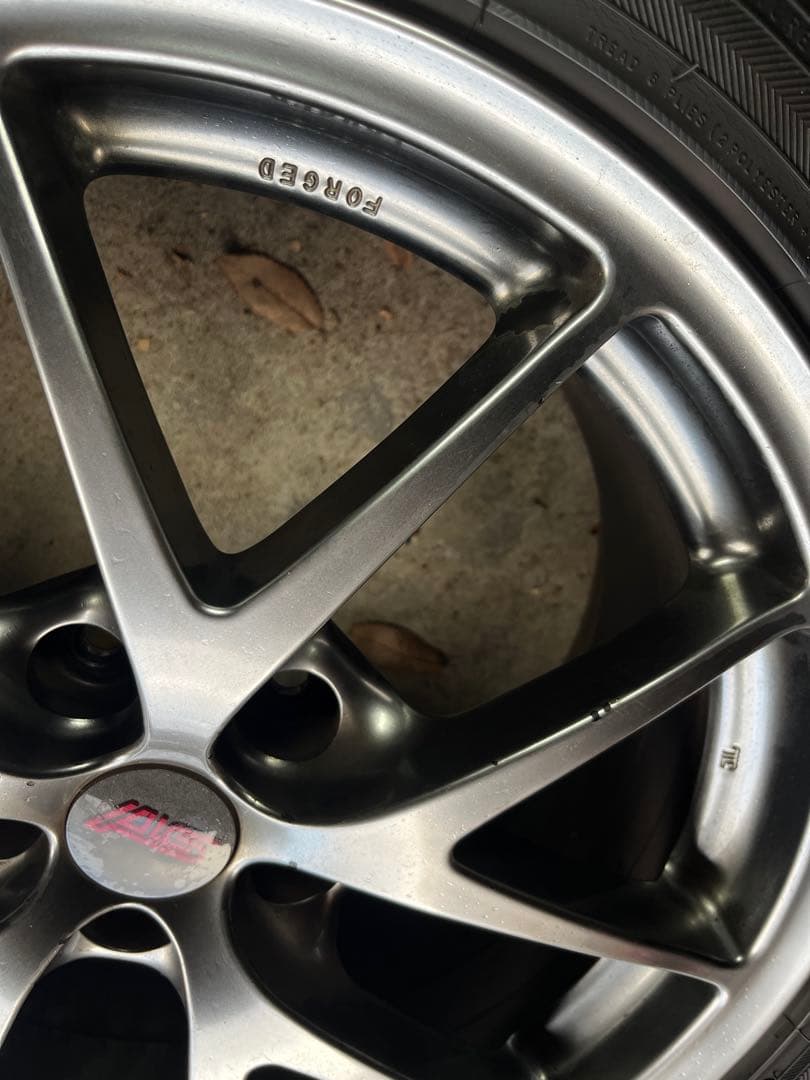 スバル wrx sti vab typeS 純正BBSホイール