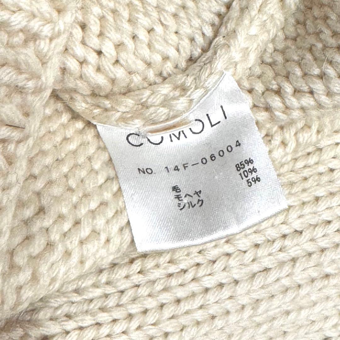 COMOLI コモリ ハンドタートルネックニット size2