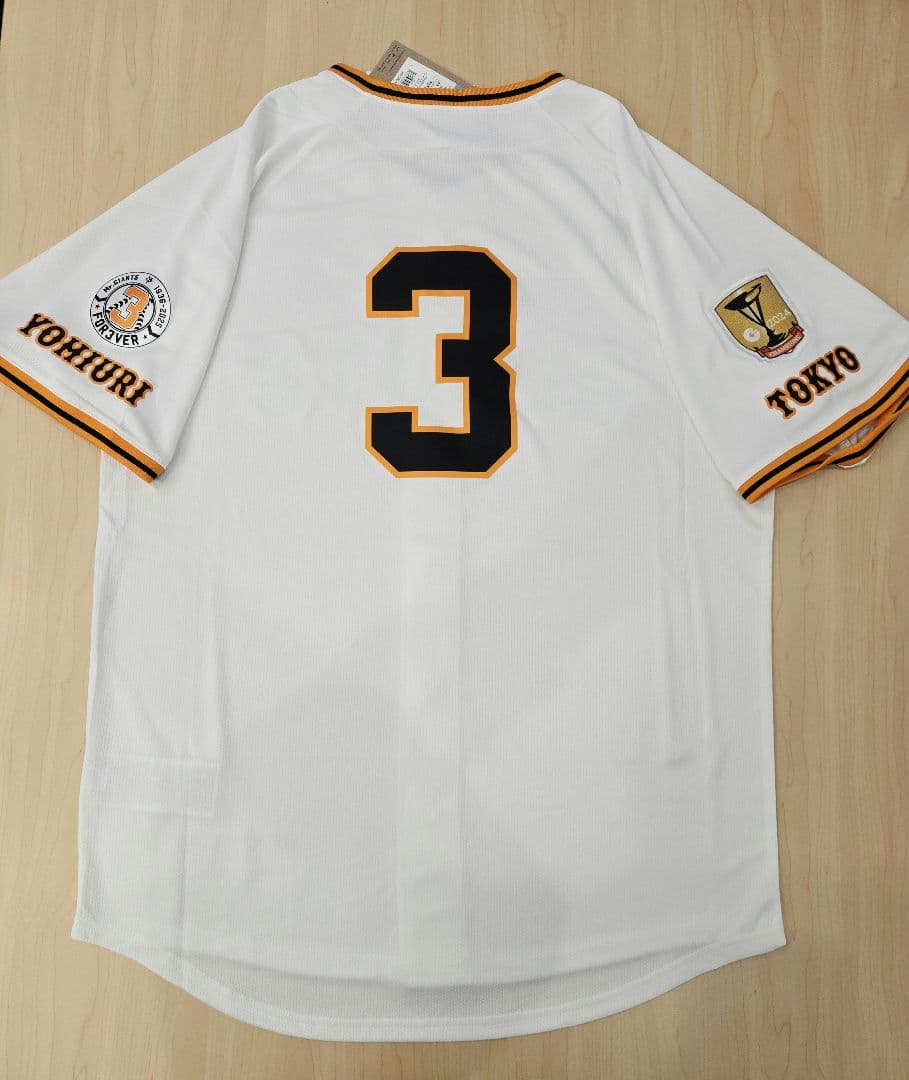 【タグ付き・未使用品】読売ジャイアンツ　長嶋茂雄 追悼ユニフォーム Mサイズ