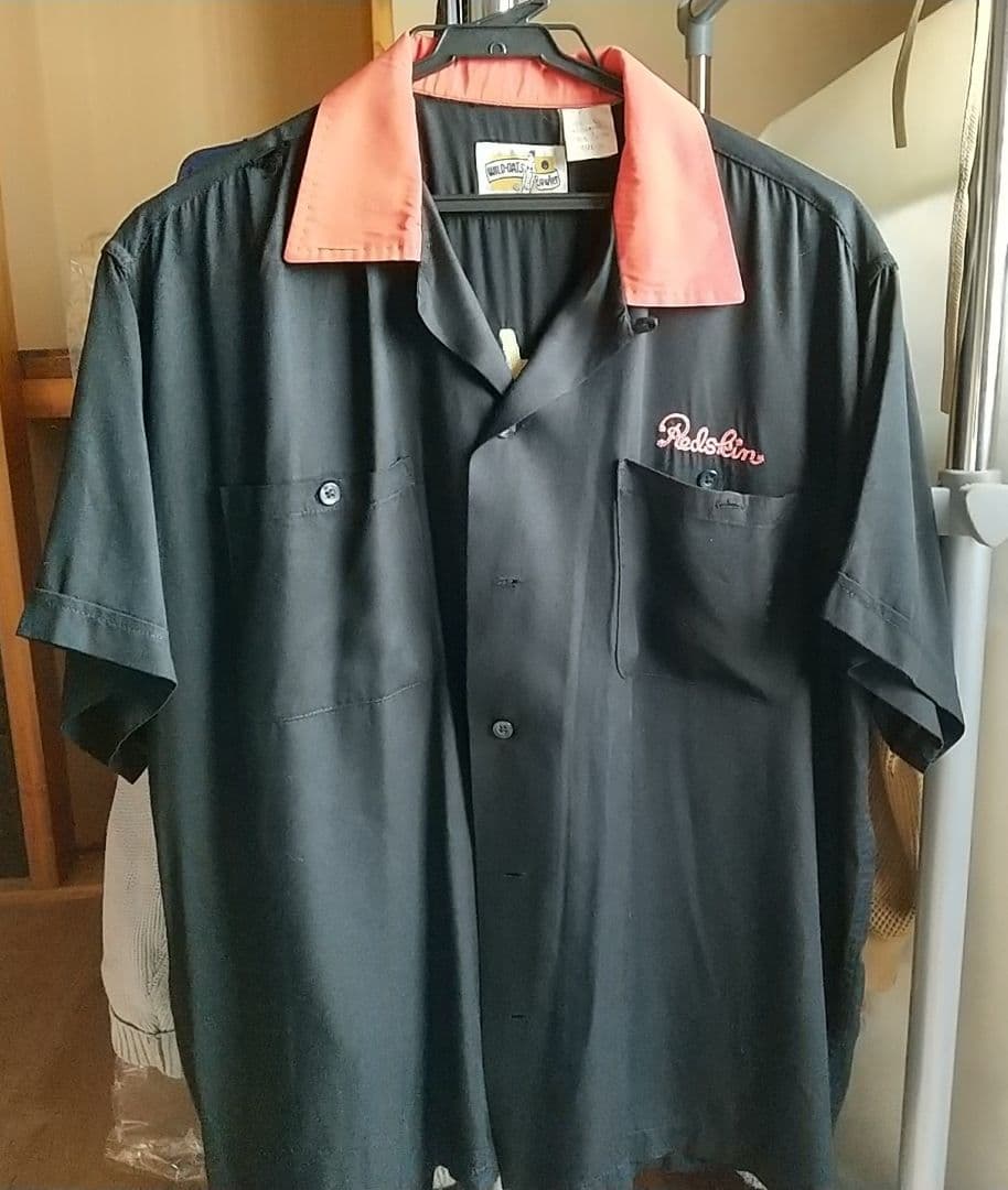 Indian Motorcycle 刺繍ボウリングシャツ