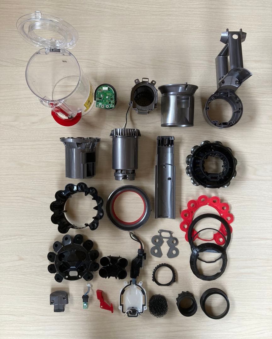 ダイソン掃除機　v10 分解洗浄　メンテナンス品