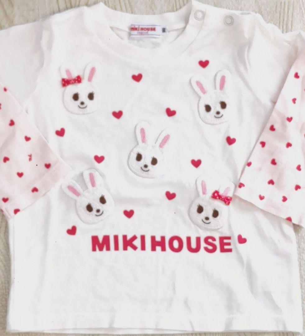 まーにゃ ミキハウス トップス２点&パンツセット