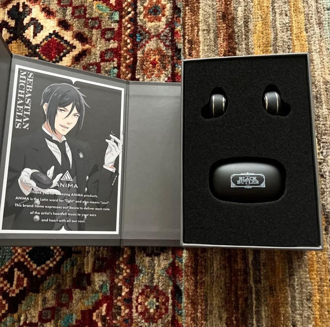 ワイヤレスイヤホン ANIMA 「黒執事」　 セバスチャン