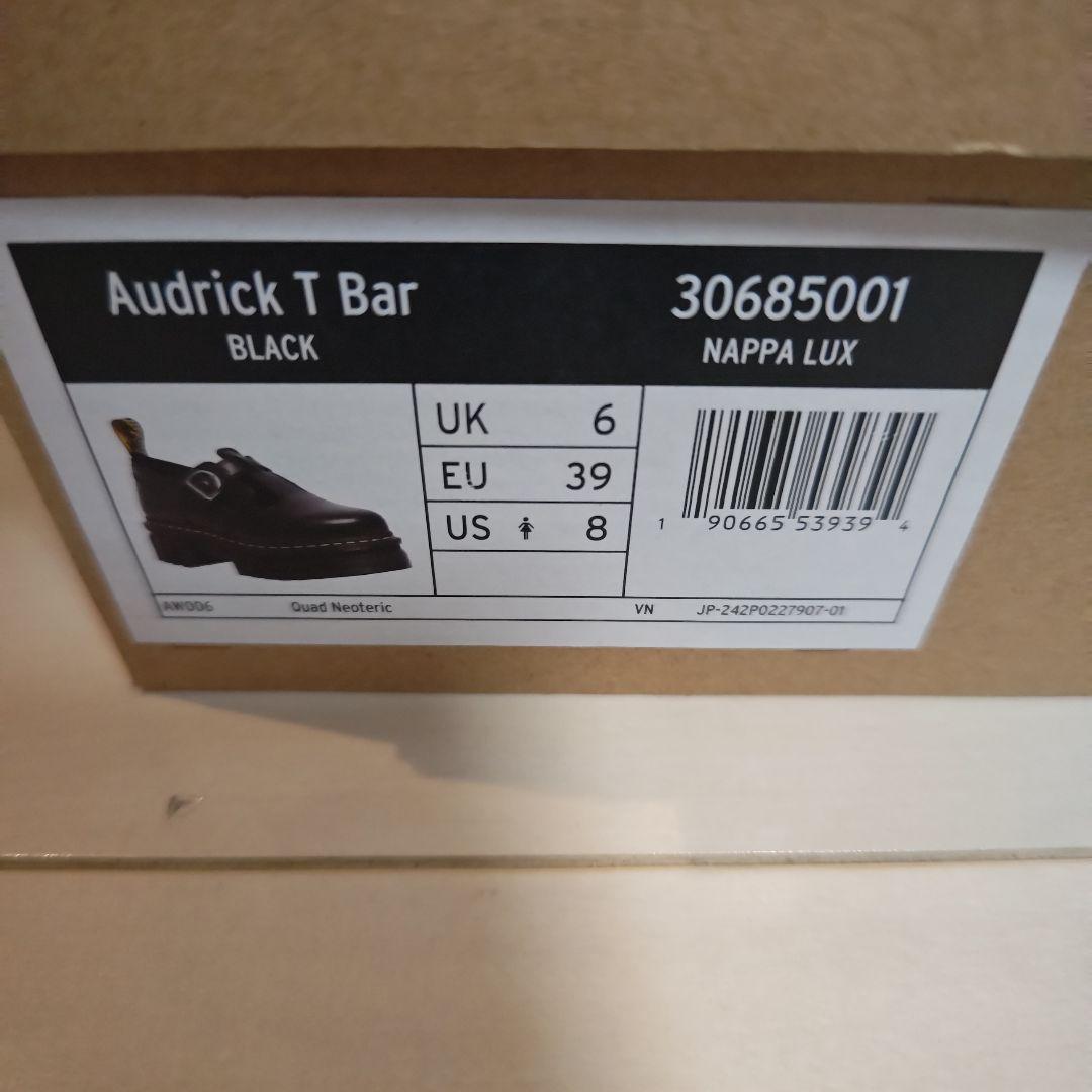 最終価格☆Dr. Martens☆Audrick T bar☆ストラップ☆25