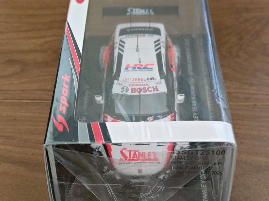 ミニカー Spark 1/43 STANLEY CIVIC TYPE R-GT 2025