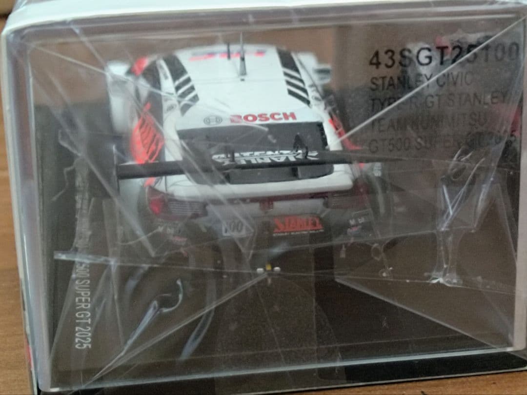 ミニカー Spark 1/43 STANLEY CIVIC TYPE R-GT 2025