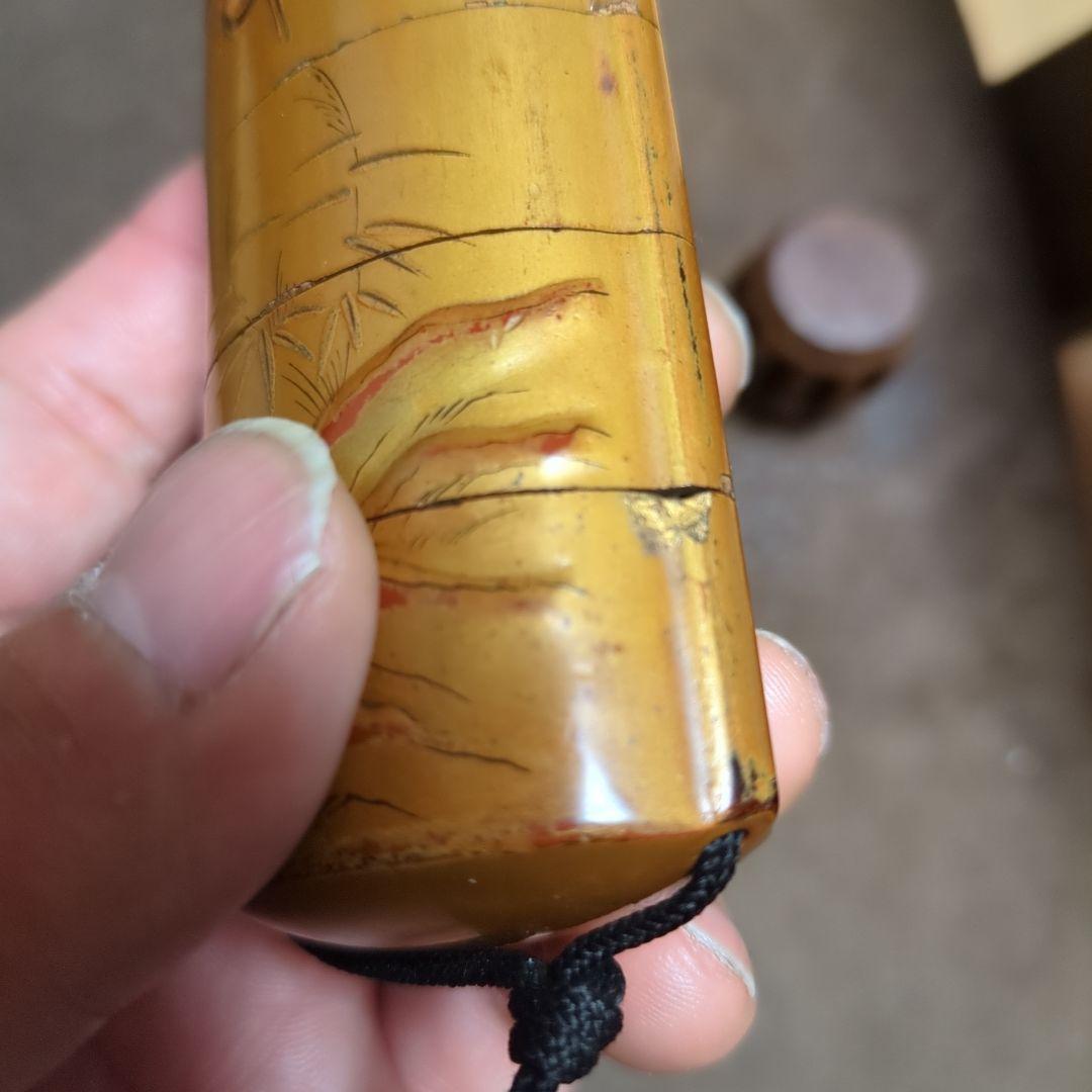 印籠 根付 木箱　他