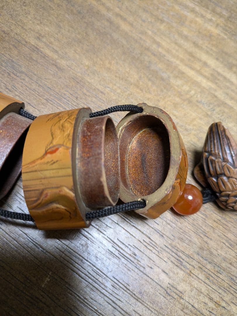 印籠 根付 木箱　他