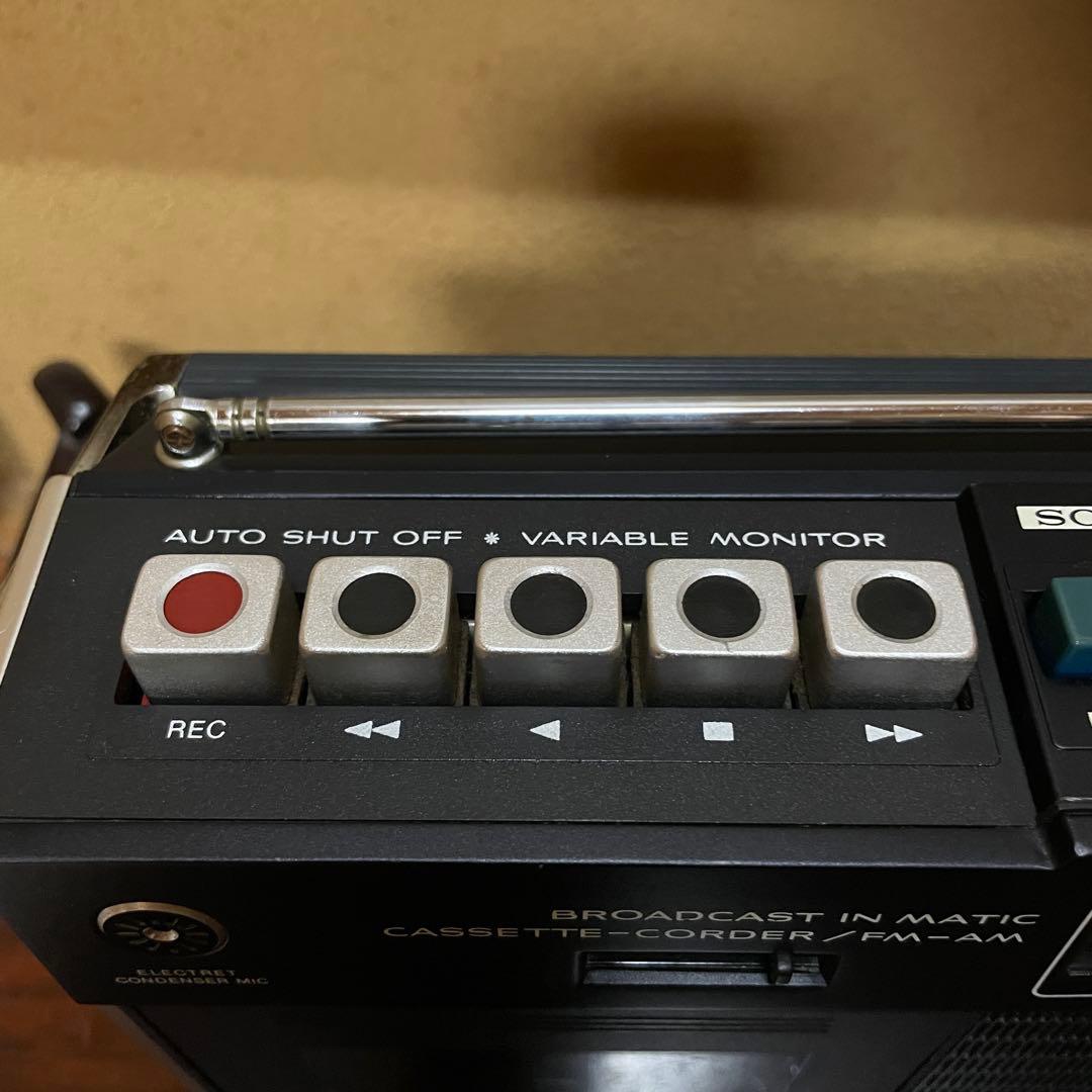 SONY／ソニー／ラジカセ／CF-1500／メンテナンス済み／メンテセット付属