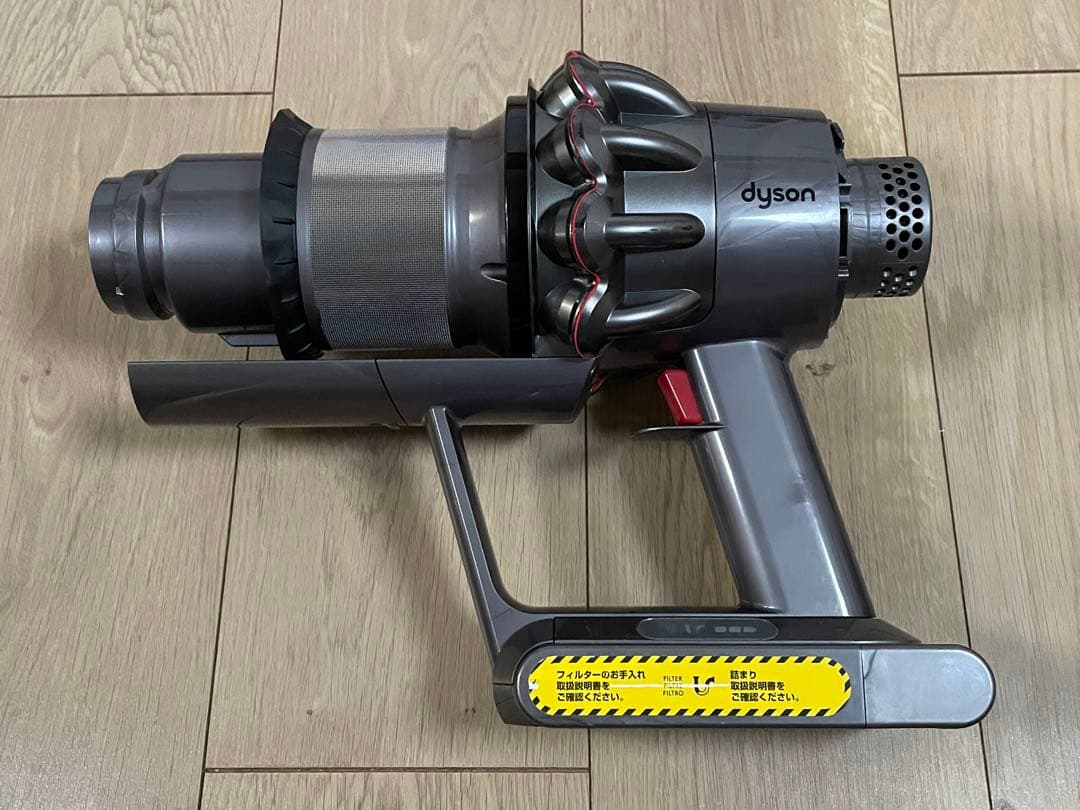 ダイソン②V10SV12 ２ヘッドから選択　２本のパイプ付　補強型トリガー装着