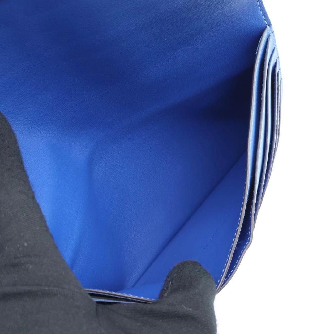 【極美品】HERMES ドゴンロング　ヴォースイフト　ブルーパラダイス　長財布