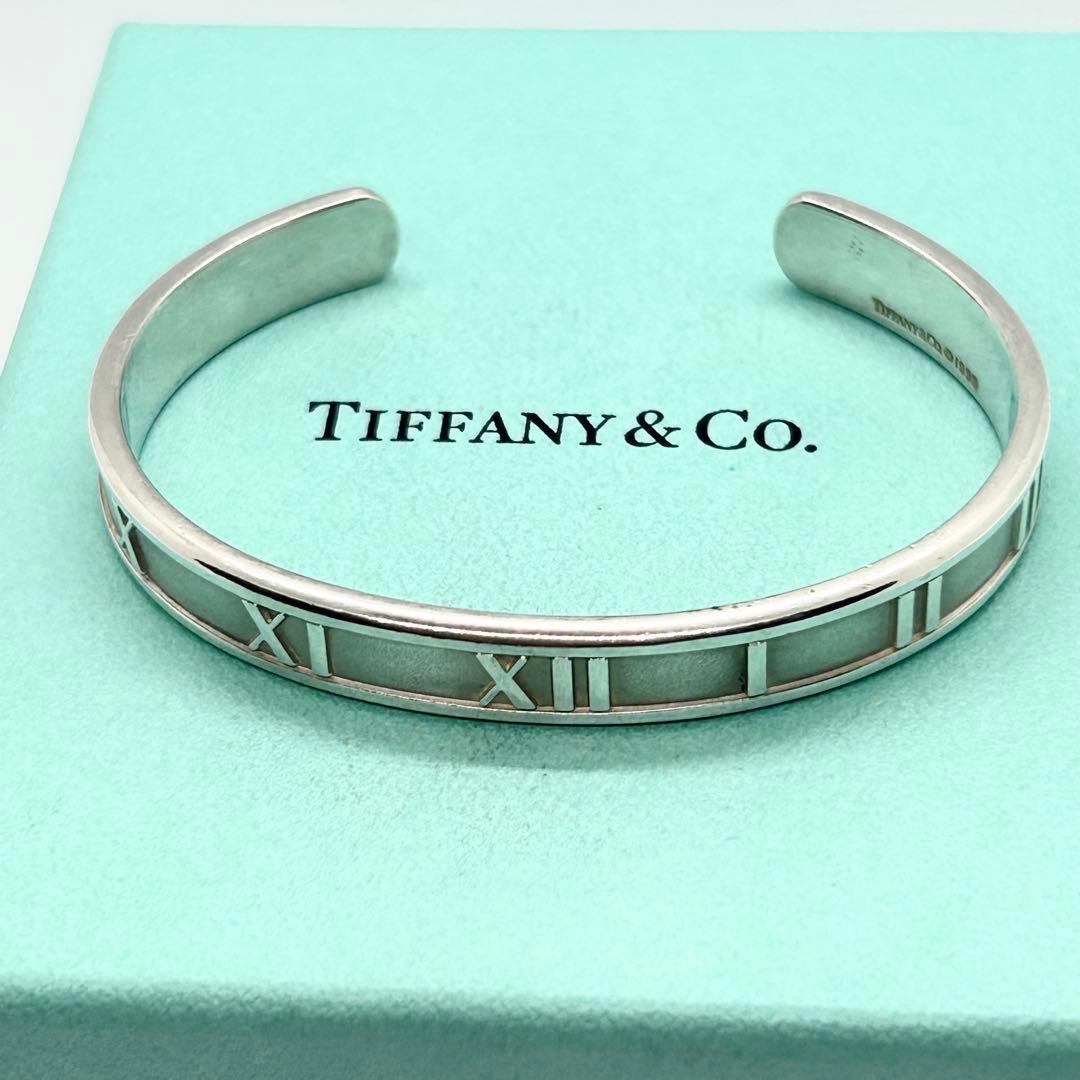 ティファニー❤️アトラス バングル SV925 ローマ数字 定番 人気 存在感