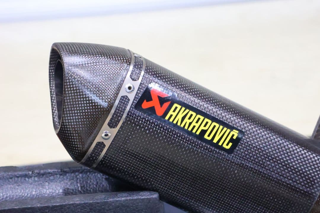 NINJA250 Z250 13-07 アクラポビッチスリップオンマフラー