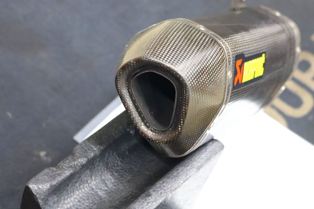 NINJA250 Z250 13-07 アクラポビッチスリップオンマフラー