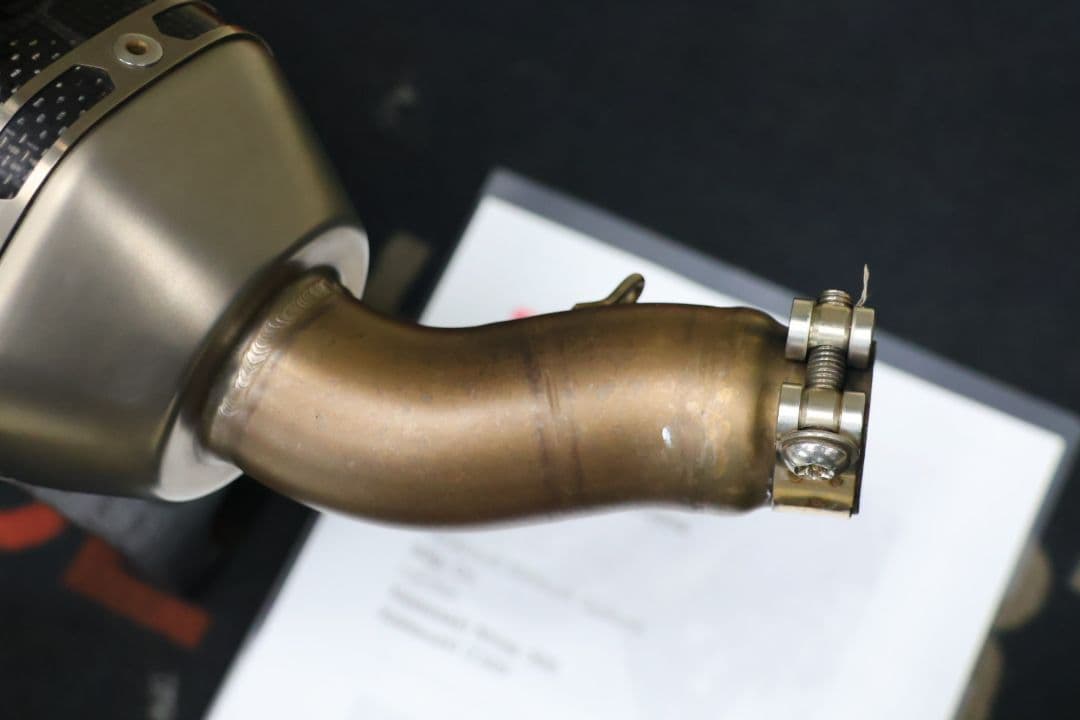 NINJA250 Z250 13-07 アクラポビッチスリップオンマフラー