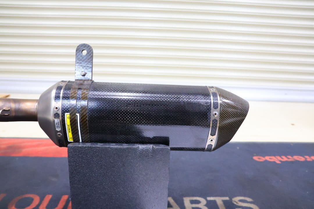 NINJA250 Z250 13-07 アクラポビッチスリップオンマフラー