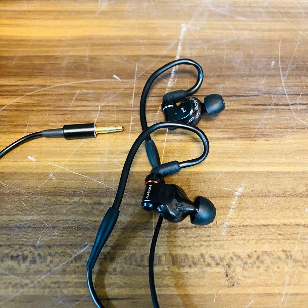 陳*博様 Q3131 モニターイヤホン MDR-EX1000 SONY 純正ケー