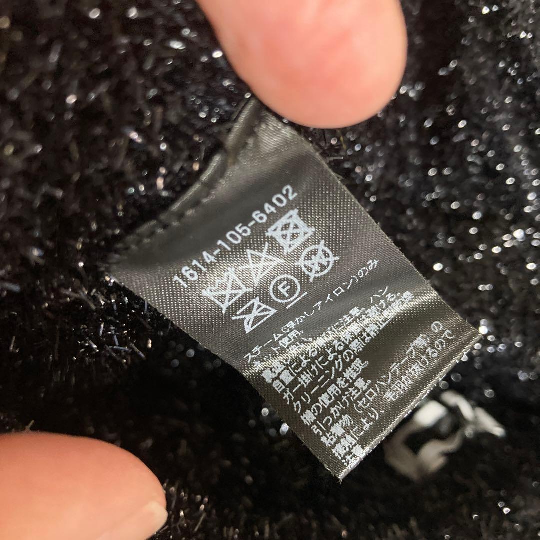 【新品タグ付】H beauty & youth スパークルニットパンツ　ラメ