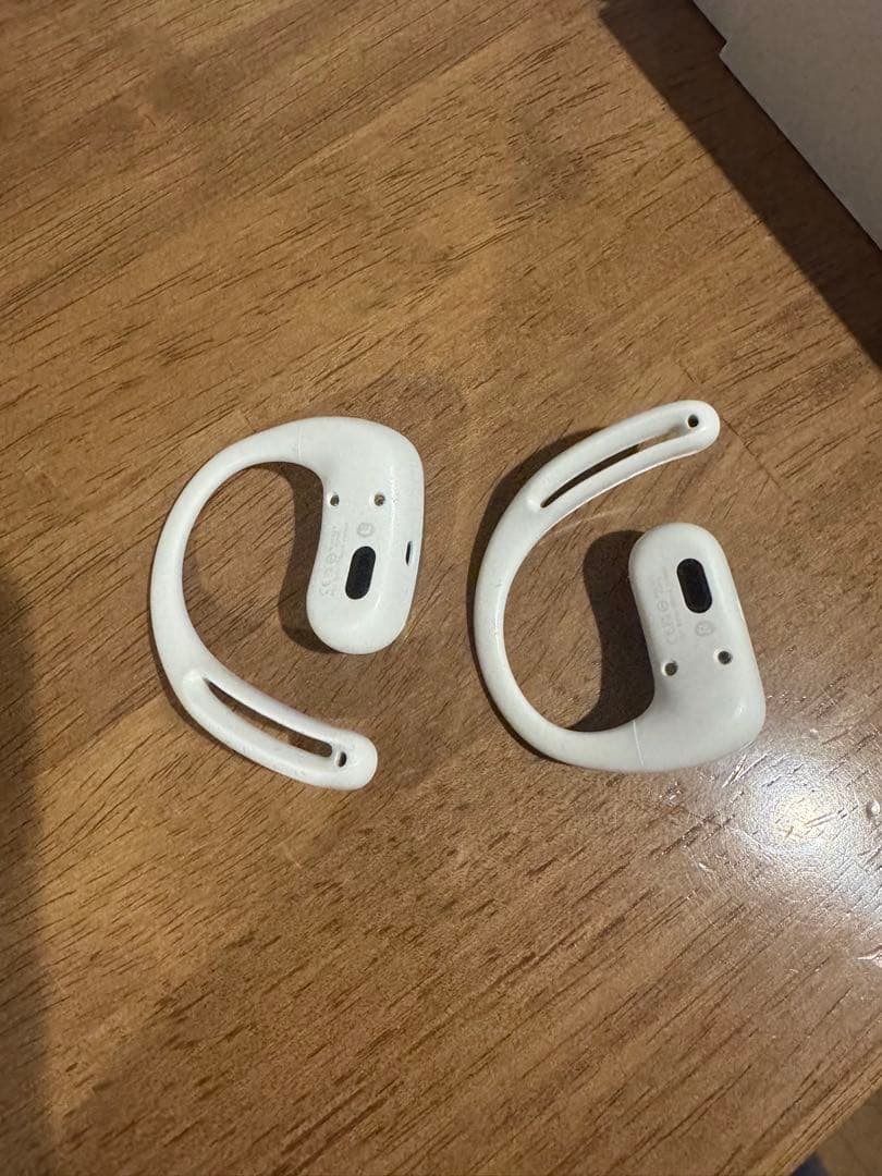 SHOKZ OPENFIT AIR ワイヤレスイヤホン　ホワイト