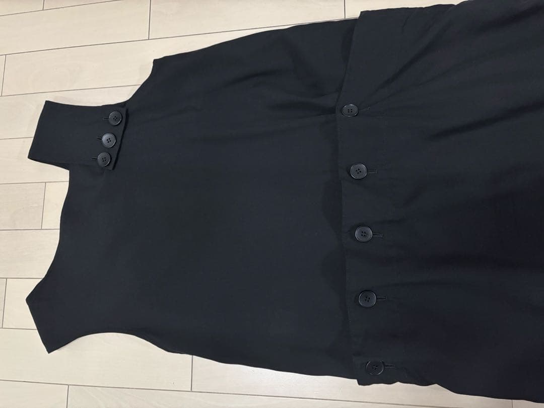 【美品】Limi feu ボタンワンピース　ブラック