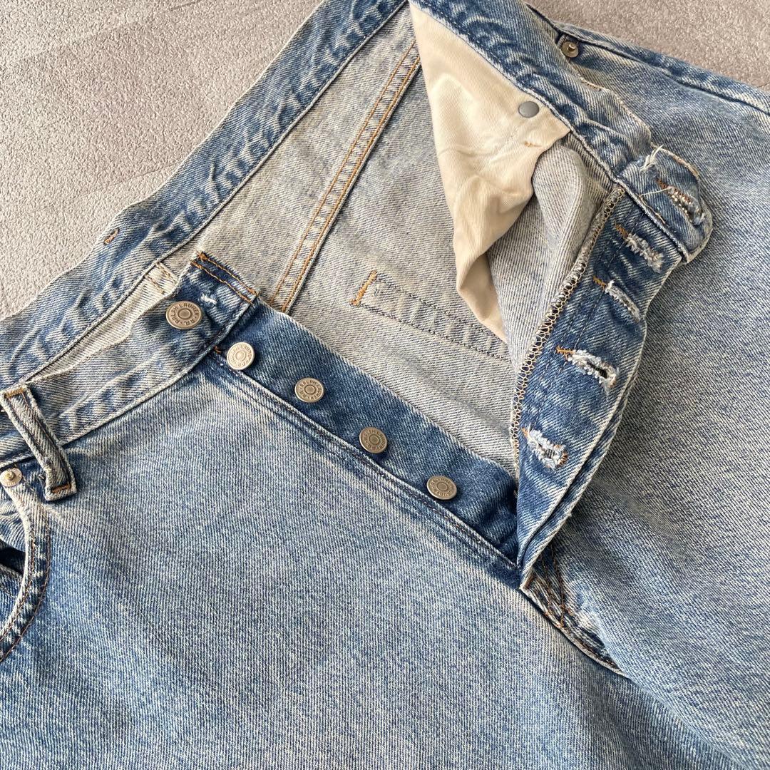 パンツ OLD RRL Ralph Lauren faded denim jeans
