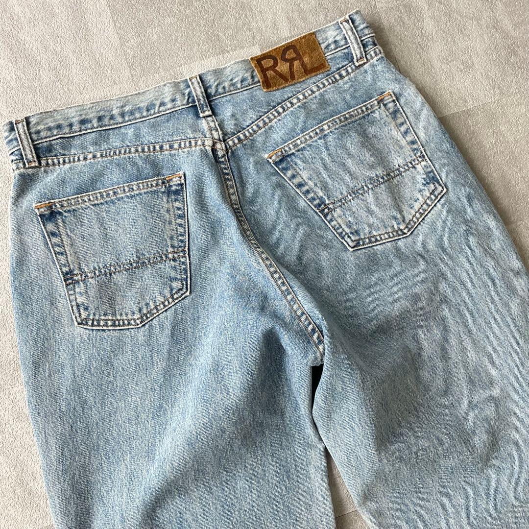 パンツ OLD RRL Ralph Lauren faded denim jeans