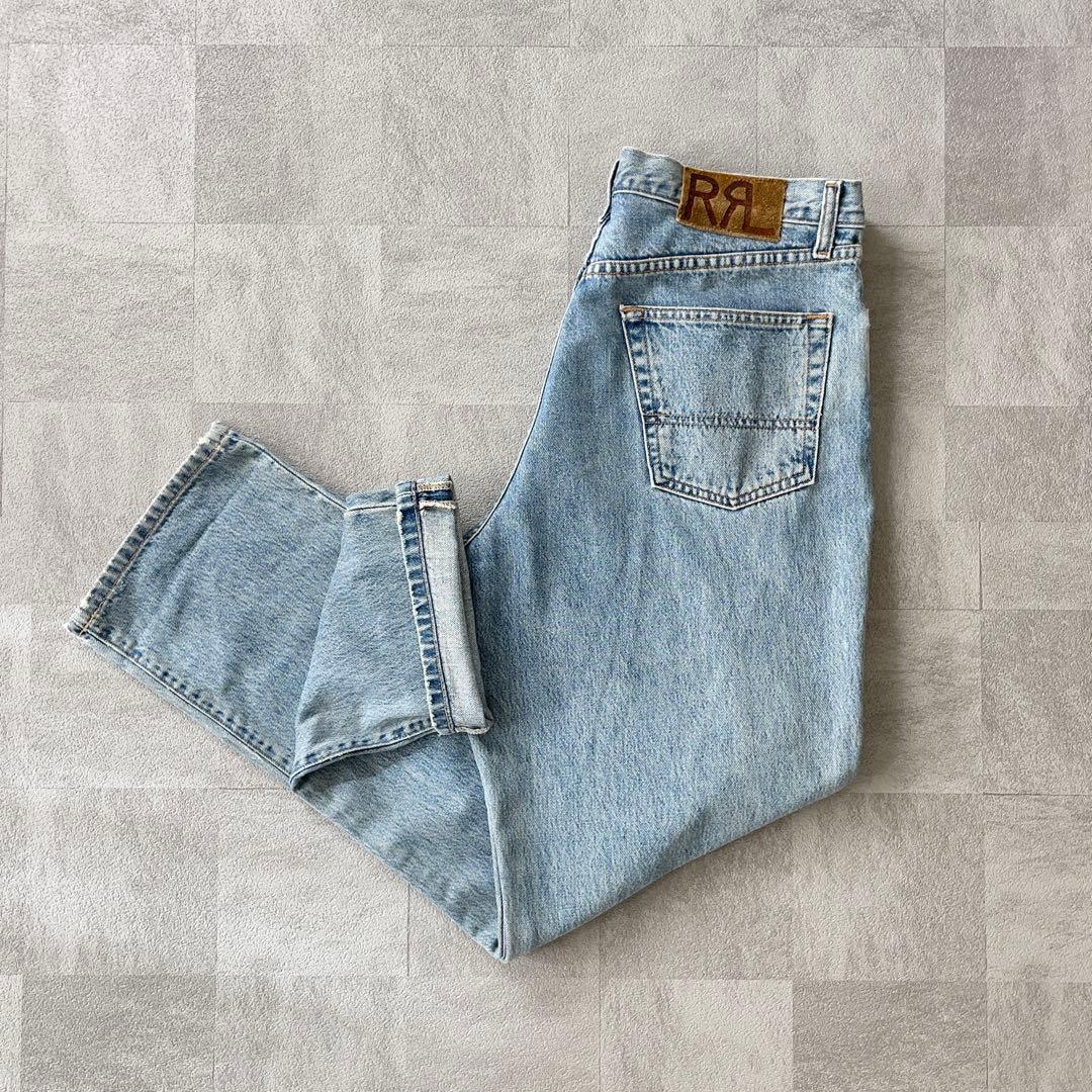 パンツ OLD RRL Ralph Lauren faded denim jeans