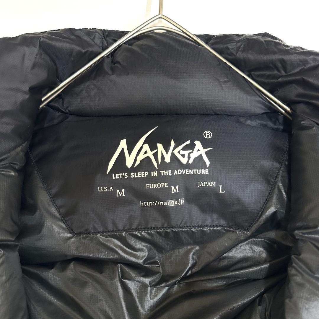美品 NANGA ナンガ マゼノリッジベスト ナンガダウンベスト L