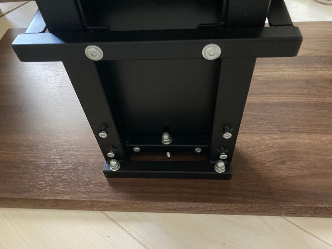 ニトリ　壁よせテレビスタンド　トエル　ミドルブラウン　サウンドバー棚付き