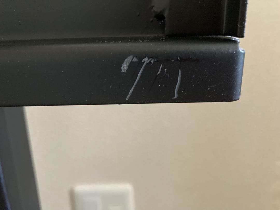 ニトリ　壁よせテレビスタンド　トエル　ミドルブラウン　サウンドバー棚付き