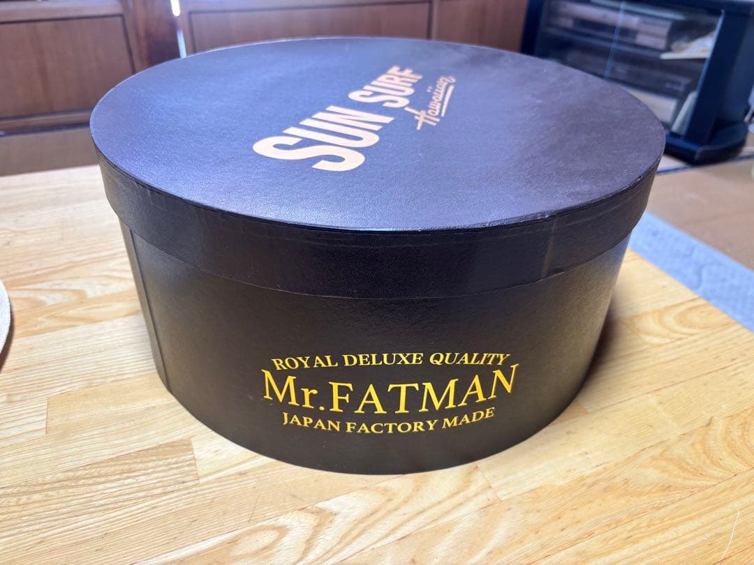 Mr.FATMAN × SUN SURF パナマハット ストローハット 箱付き