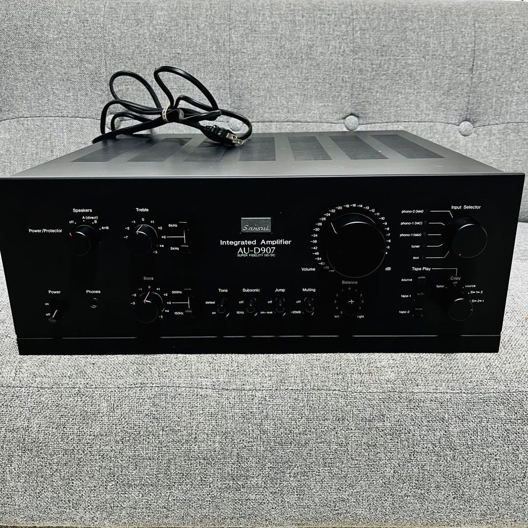 サンスイプリメインアンプ　SANSUI AU-D907