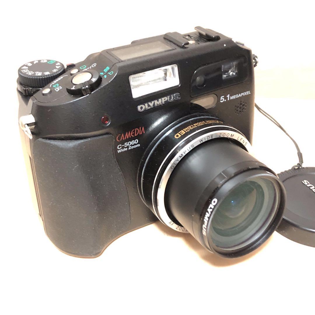 OLYMPUS CAMEDIA C-5060 Wide Zoom撮影可能 現状渡
