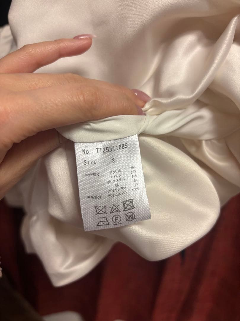 トップス Aachen Balloon Peplum black THE TOE