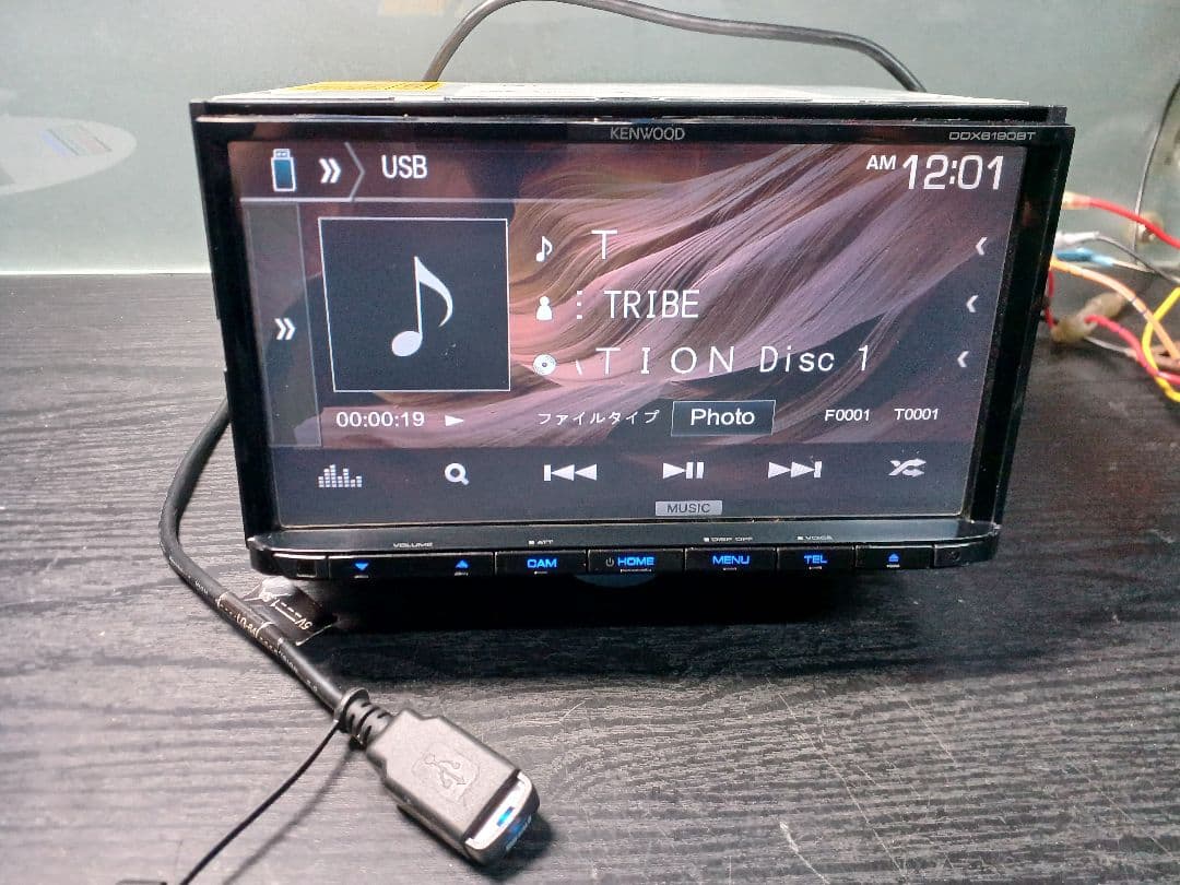 カーオーディオ KENWOOD DDX6190BT