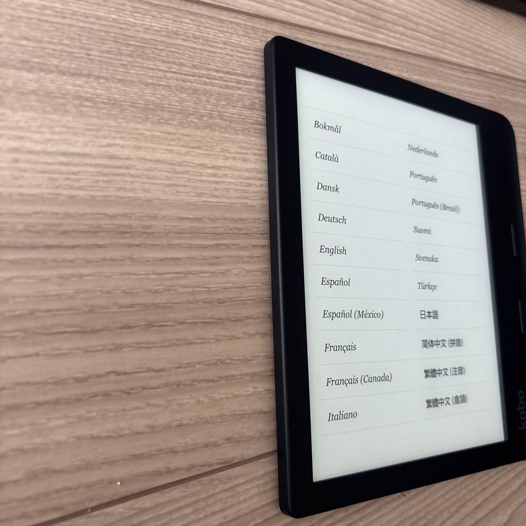 Rakuten Kobo Libra2 電子書籍リーダー　ブラック カバー付き