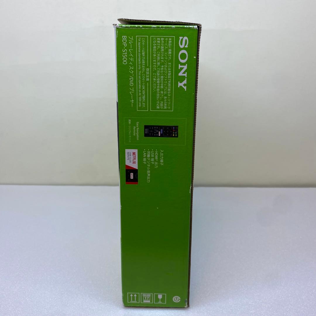 SONY ブルーレイディスク/DVD プレーヤー BDP-S1500
